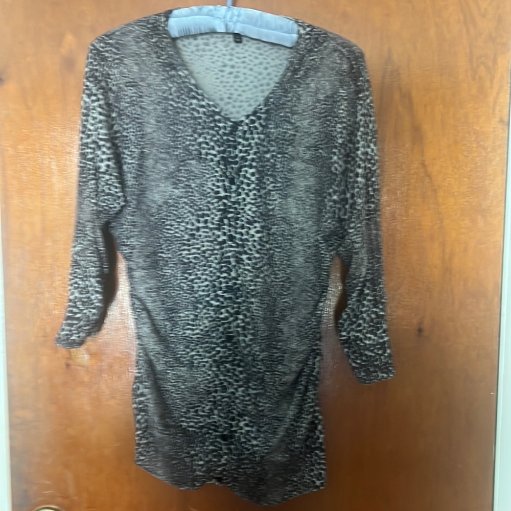 Talbot reptile pattern cardigan in small